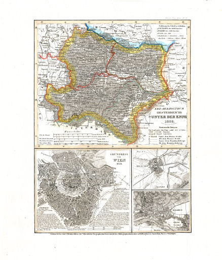 Meyer's Universal-Atlas (1830-1840)
48. Erz-Herzogthum Oesterreich: Unter der Enns (Nº&nbsp;81, 1838)
