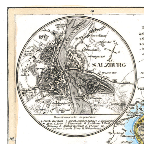 Meyer's Universal-Atlas (1830-1840)
49a. Salzburg
