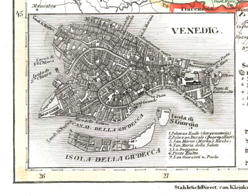 Meyer's Universal-Atlas (1830-1840)
50c. Venedig