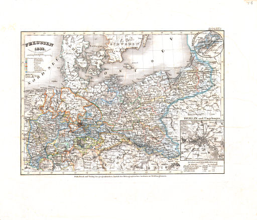 Meyer's Universal-Atlas (1830-1840)
54. Preussen (Nº&nbsp;21, 1832)