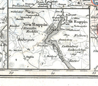 Meyer's Universal-Atlas (1830-1840)
55g. Neu Ruppin, Alt Ruppin