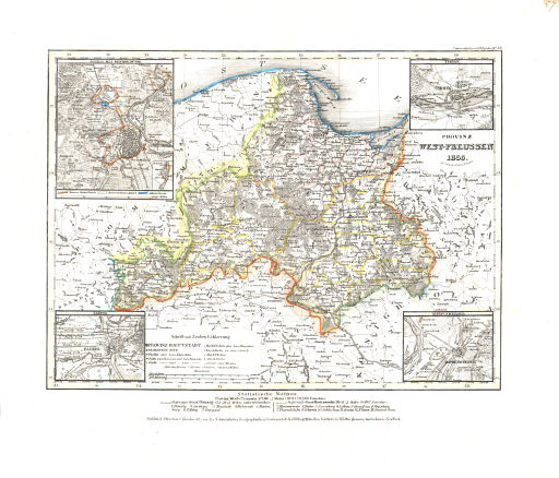 Meyer's Universal-Atlas (1830-1840)
57. Provinz West-Preussen (Nº&nbsp;55, 1836)