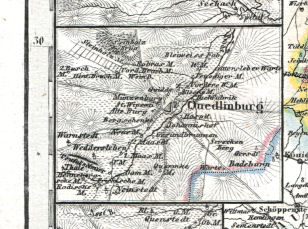 Meyer's Universal-Atlas (1830-1840)
61e. Quedlinburg
