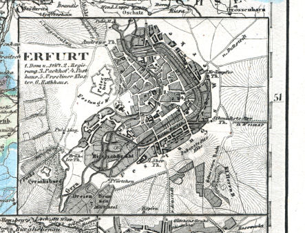 Meyer's Universal-Atlas (1830-1840)
61j. Erfurt