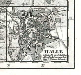 Meyer's Universal-Atlas (1830-1840)
61l. Halle