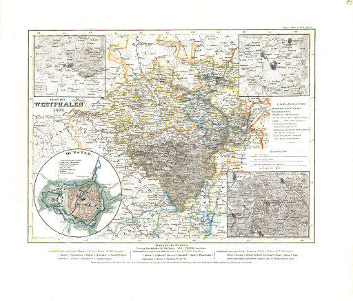 Meyer's Universal-Atlas (1830-1840)
62. Provinz Westphalen (Nº&nbsp;67, 1837)