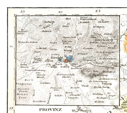 Meyer's Universal-Atlas (1830-1840)
62a. Koesfeld