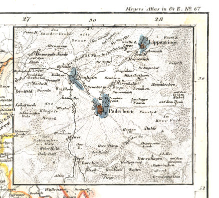 Meyer's Universal-Atlas (1830-1840)
62b. Paderborn
