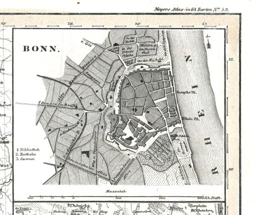 Meyer's Universal-Atlas (1830-1840)
63b. Bonn