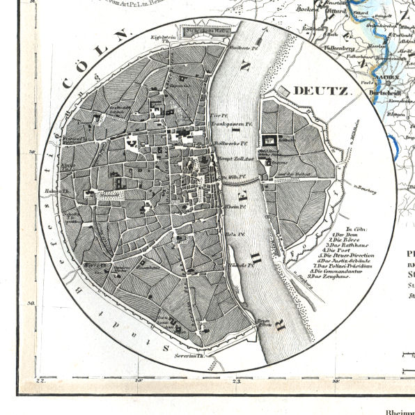 Meyer's Universal-Atlas (1830-1840)
63c. Cöln