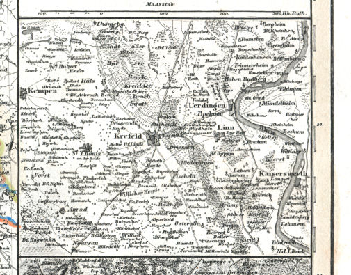 Meyer's Universal-Atlas (1830-1840)
63d. Krefeld