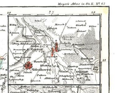 Meyer's Universal-Atlas (1830-1840)
64e. Jülich