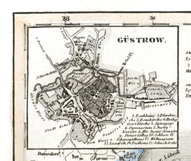 Meyer's Universal-Atlas (1830-1840)
65a. Güstrow