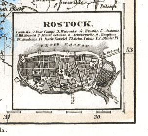 Meyer's Universal-Atlas (1830-1840)
65d. Rostock