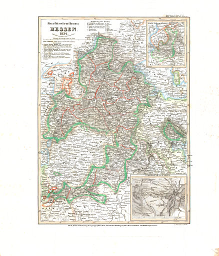 Meyer's Universal-Atlas (1830-1840)
67. Kurfürstenthum Hessen (Nº&nbsp;48, 1834)