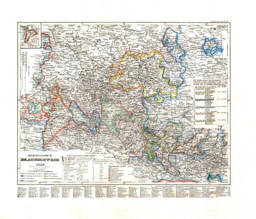 Meyer's Universal-Atlas (1830-1840)
68. Herzogthum Braunschweig (Nº&nbsp;86, 1839)