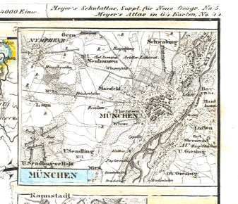 Meyer's Universal-Atlas (1830-1840)
69a. München