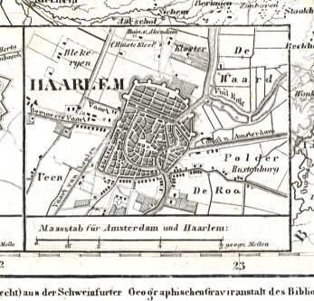 Meyer's Universal-Atlas (1830-1840)
74c. Haarlem