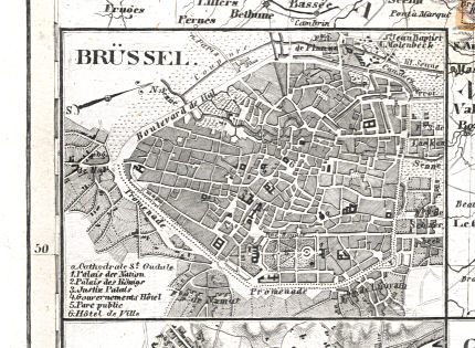 Meyer's Universal-Atlas (1830-1840)
75b. Brüssel