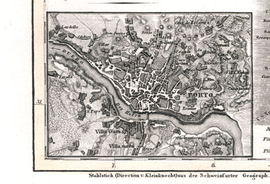 Meyer's Universal-Atlas (1830-1840)
76c. Porto