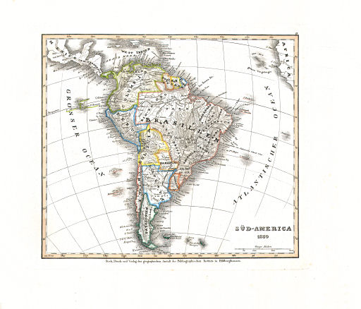 Meyer's Universal-Atlas (1830-1840)
80. Süd-America (Nº&nbsp;2, 1830)