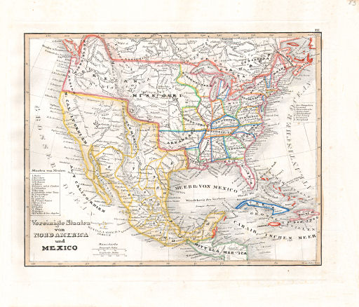 Meyer's Universal-Atlas (1830-1840)
83. Vereinigte Staaten von Nord America und Mexico (Nº&nbsp;6, 1831)