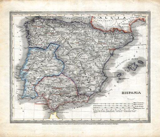 Meyer's Zeitungs-Atlas (1849-1852)
5. Hispania (Nº&nbsp;74)