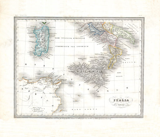 Meyer's Zeitungs-Atlas (1849-1852)
7. Italia Inferior (Nº&nbsp;87)