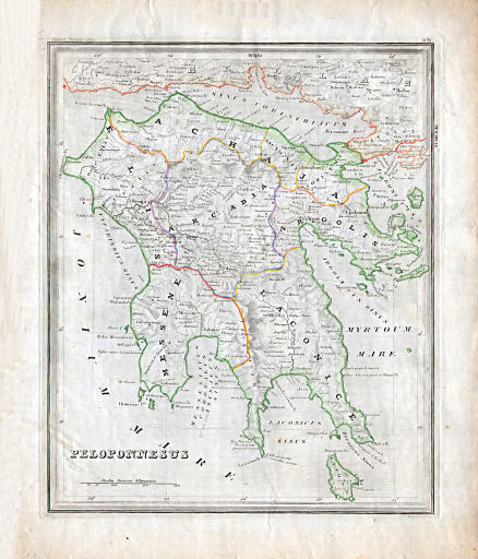 Meyer's Zeitungs-Atlas (1849-1852)
11. Peloponnesus (Nº&nbsp;82)