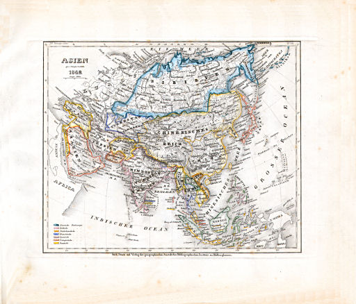 Meyer's Zeitungs-Atlas (1849-1852)
15. Asien (Nº&nbsp;58, 1849)