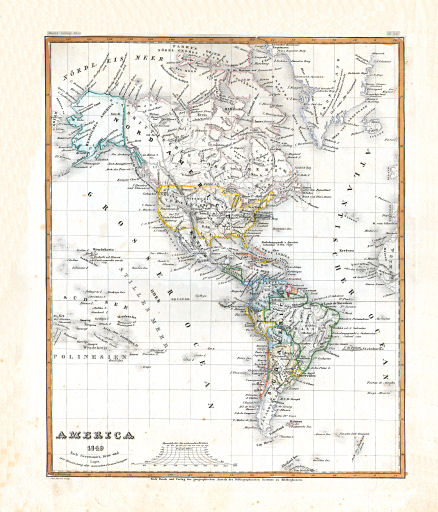 Meyer's Zeitungs-Atlas (1849-1852)
17. America (Nº&nbsp;28, 1849)