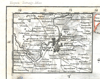 Meyer's Zeitungs-Atlas (1849-1852)
35a. Wilna