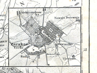Meyer's Zeitungs-Atlas (1849-1852)
36a. Zarskoe Sselo