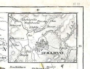 Meyer's Zeitungs-Atlas (1849-1852)
39a. Serajevo
