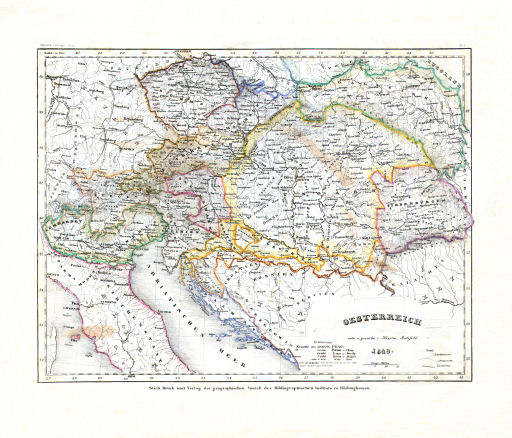 Meyer's Zeitungs-Atlas (1849-1852)
41. Oesterreich (Nº&nbsp;3, 1849)