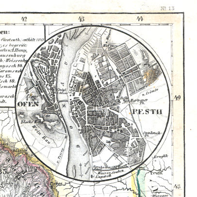 Meyer's Zeitungs-Atlas (1849-1852)
42a. Ofen, Pesth