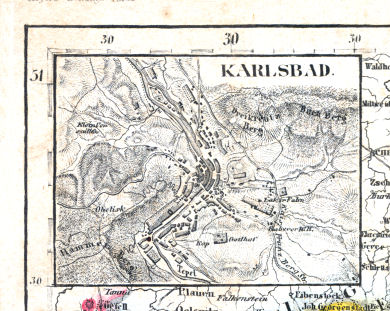 Meyer's Zeitungs-Atlas (1849-1852)
43a. Karlsbad