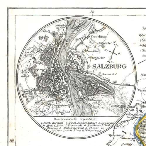 Meyer's Zeitungs-Atlas (1849-1852)
45a. Salzburg