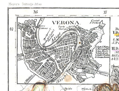 Meyer's Zeitungs-Atlas (1849-1852)
50a. Verona