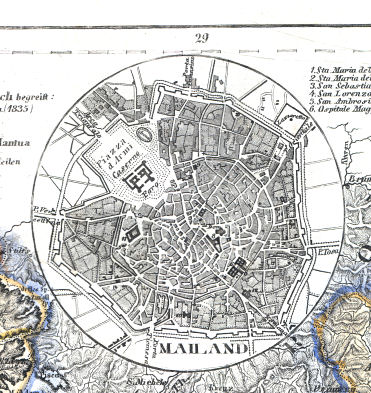 Meyer's Zeitungs-Atlas (1849-1852)
48b. Mailand