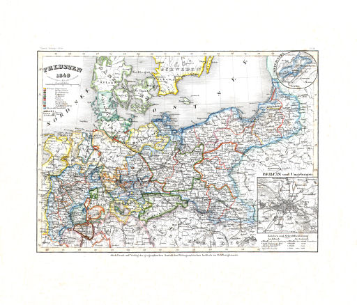 Meyer's Zeitungs-Atlas (1849-1852)
53. Preussen (Nº&nbsp;21, 1849)