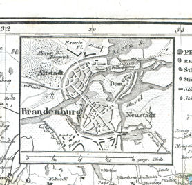 Meyer's Zeitungs-Atlas (1849-1852)
54b. Brandenburg