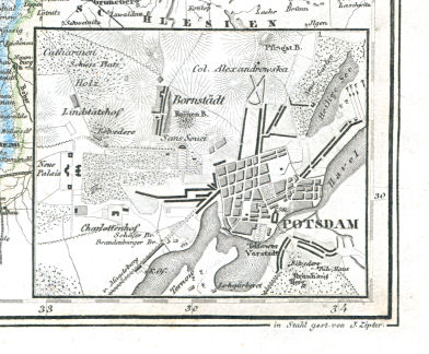 Meyer's Zeitungs-Atlas (1849-1852)
54h. Potsdam