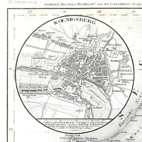 Meyer's Zeitungs-Atlas (1849-1852)
55a. Koenigsberg