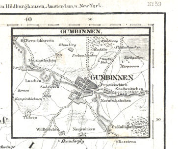 Meyer's Zeitungs-Atlas (1849-1852)
55b. Gumbinnen