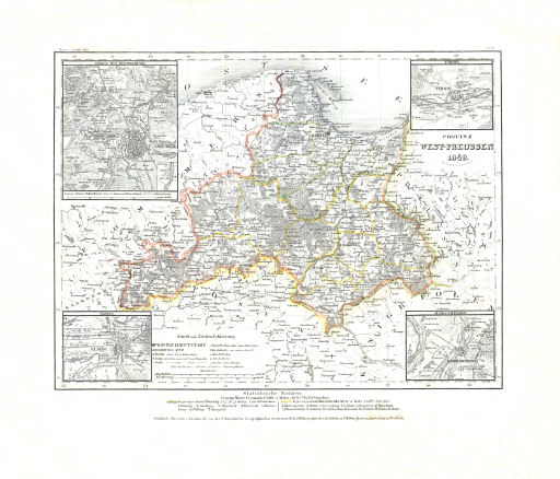 Meyer's Zeitungs-Atlas (1849-1852)
56. Provinz West-Preussen (Nº&nbsp;27, 1849)