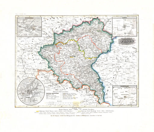 Meyer's Zeitungs-Atlas (1849-1852)
57. Provinz Posen (Nº&nbsp;40, 1849)