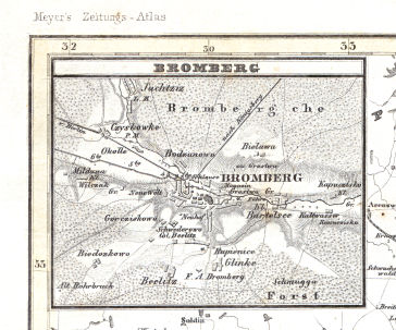 Meyer's Zeitungs-Atlas (1849-1852)
57a. Bromberg