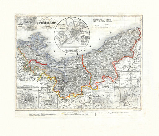 Meyer's Zeitungs-Atlas (1849-1852)
58. Provinz Pommern (Nº&nbsp;31, 1849)