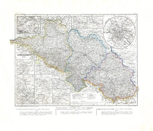 Meyer's Zeitungs-Atlas (1849-1852)
59. Provinz Schlesien (Nº&nbsp;16, 1849)